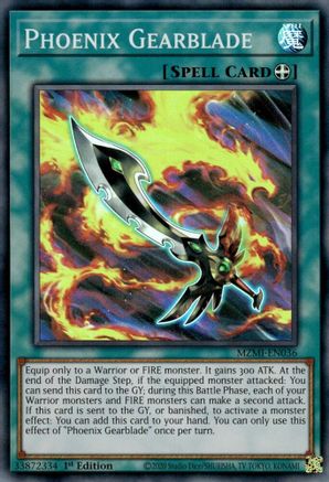 Phoenix Gearblade (MZMI-EN036) - Maze of Millennia 1st Edition Maze of Millennia Yugioh Single Squirtle Squad Card Shop.