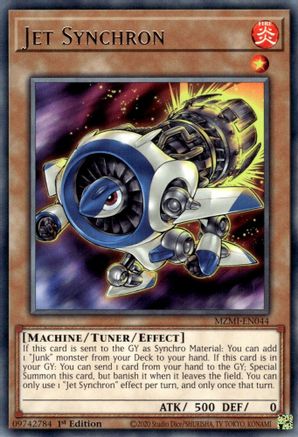 Jet Synchron (MZMI-EN044) - Maze of Millennia 1st Edition Maze of Millennia Yugioh Single Squirtle Squad Card Shop.