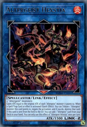Altergeist Hexstia (MZMI-EN066) - Maze of Millennia 1st Edition Maze of Millennia Yugioh Single Squirtle Squad Card Shop.
