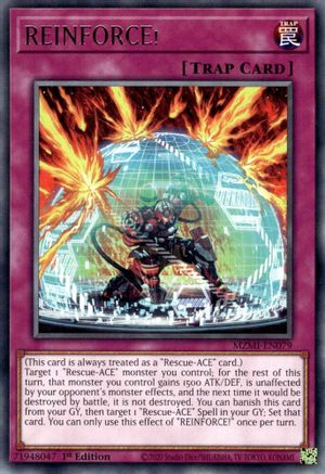 REINFORCE! (MZMI-EN079) - Maze of Millennia 1st Edition Maze of Millennia Yugioh Single Squirtle Squad Card Shop.