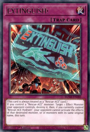 EXTINGUISH! (MZMI-EN080) - Maze of Millennia 1st Edition Maze of Millennia Yugioh Single Squirtle Squad Card Shop.