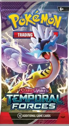 Temporal Forces Booster Pack SV05: Temporal Forces Pokemon Sealed Squirtle Squad Card Shop.