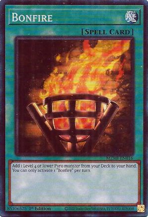 Bonfire (CR) (MZMI-EN016) - Maze of Millennia 1st Edition Maze of Millennia Yugioh Single Squirtle Squad Card Shop.