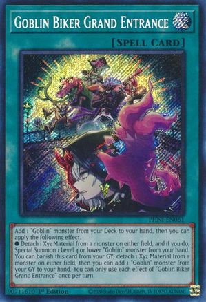 Goblin Biker Grand Entrance (PHNI-EN061) - Phantom Nightmare 1st Edition Phantom Nightmare Yugioh Single Squirtle Squad Card Shop.