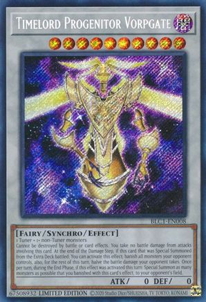 Timelord Progenitor Vorpgate (BLC1-EN008) - Battles of Legend: Chapter 1 Limited Battles of Legend: Chapter 1 Yugioh Single Squirtle Squad Card Shop.