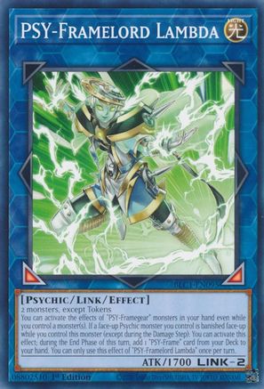 PSY-Framelord Lambda (BLC1-EN095) - Battles of Legend: Chapter 1 1st Edition Battles of Legend: Chapter 1 Yugioh Single Squirtle Squad Card Shop.