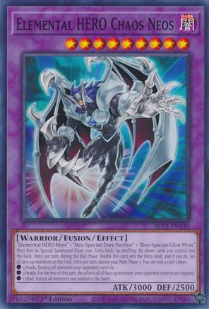 Elemental HERO Chaos Neos (BLC1-EN140) - Battles of Legend: Chapter 1 1st Edition Battles of Legend: Chapter 1 Yugioh Single Squirtle Squad Card Shop.