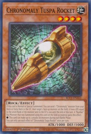 Chronomaly Tuspa Rocket (BLC1-EN161) - Battles of Legend: Chapter 1 1st Edition Battles of Legend: Chapter 1 Yugioh Single Squirtle Squad Card Shop.
