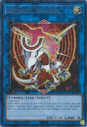 Security Dragon (Silver) (BLC1-EN043) - Battles of Legend: Chapter 1 1st Edition Battles of Legend: Chapter 1 Yugioh Single Squirtle Squad Card Shop.