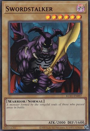 Swordstalker (KC01-EN007) - 25th Anniversary Ultimate Kaiba Set Unlimited 25th Anniversary Ultimate Kaiba Set Yugioh Single Squirtle Squad Card Shop.