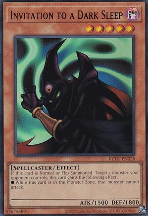 Invitation to a Dark Sleep (KC01-EN025) - 25th Anniversary Ultimate Kaiba Set Unlimited 25th Anniversary Ultimate Kaiba Set Yugioh Single Squirtle Squad Card Shop.