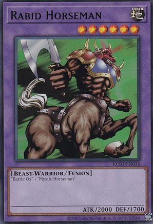 Rabid Horseman (KC01-EN036) - 25th Anniversary Ultimate Kaiba Set Unlimited 25th Anniversary Ultimate Kaiba Set Yugioh Single Squirtle Squad Card Shop.