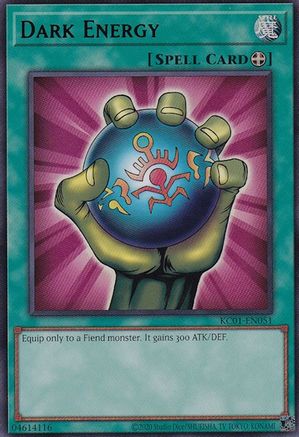 Dark Energy (KC01-EN051) - 25th Anniversary Ultimate Kaiba Set Unlimited 25th Anniversary Ultimate Kaiba Set Yugioh Single Squirtle Squad Card Shop.