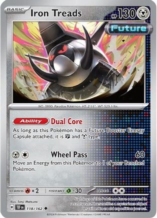 Iron Treads 118 SV05 Temporal Forces - Uncommon SV05: Temporal Forces Pokemon Single Squirtle Squad Card Shop.