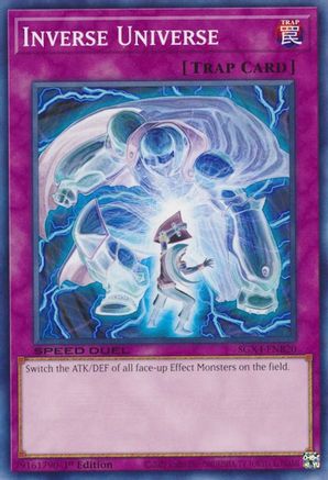 Inverse Universe (SGX4-ENB20) - Speed Duel GX: Midterm Destruction 1st Edition Speed Duel GX: Midterm Destruction Yugioh Single Squirtle Squad Card Shop.