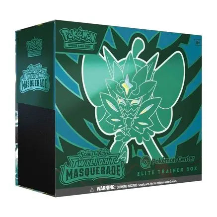 Pokemon TCG - Scarlet & Violet Twilight Masquerade Pokemon Center Elite Trainer Box - Exclusive - Sealed - English