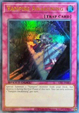 Vampire Awakening (STP7-EN005) - Speed Duel: Tournament Pack 7 Unlimited Speed Duel: Tournament Pack 7 Yugioh Single Squirtle Squad Card Shop.