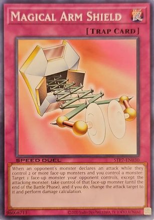 Magical Arm Shield (STP7-EN030) - Speed Duel: Tournament Pack 7 Unlimited Speed Duel: Tournament Pack 7 Yugioh Single Squirtle Squad Card Shop.