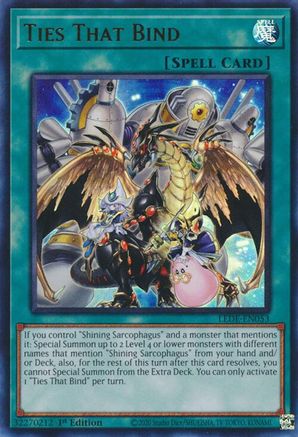 Ties That Bind (LEDE-EN053) - Legacy of Destruction 1st Edition Legacy of Destruction Yugioh Single Squirtle Squad Card Shop.