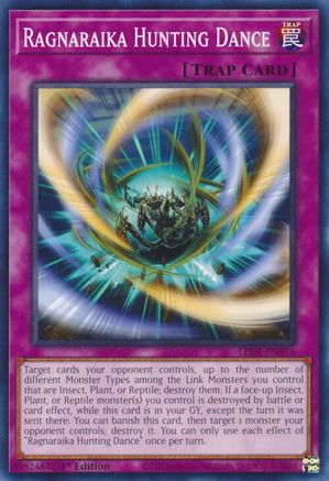 Ragnaraika Hunting Dance (LEDE-EN076) - Legacy of Destruction 1st Edition Legacy of Destruction Yugioh Single Squirtle Squad Card Shop.