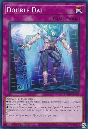 Double Dai (LEDE-EN083) - Legacy of Destruction 1st Edition Legacy of Destruction Yugioh Single Squirtle Squad Card Shop.