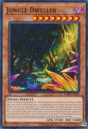 Jungle Dweller (LEDE-EN085) - Legacy of Destruction 1st Edition Legacy of Destruction Yugioh Single Squirtle Squad Card Shop.