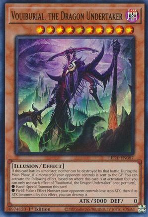 Vouiburial, the Dragon Undertaker (LEDE-EN087) - Legacy of Destruction 1st Edition Legacy of Destruction Yugioh Single Squirtle Squad Card Shop.