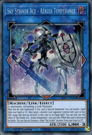 Sky Striker Ace - Azalea Temperance (BLTR-EN044) - Battles of Legend: Terminal Revenge 1st Edition Battles of Legend: Terminal Revenge Yugioh Single Squirtle Squad Card Shop.