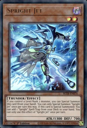 Spright Jet (BLTR-EN076) - Battles of Legend: Terminal Revenge 1st Edition Battles of Legend: Terminal Revenge Yugioh Single Squirtle Squad Card Shop.