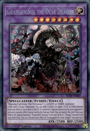 Granguignol the Dusk Dragon (BLTR-EN087) - Battles of Legend: Terminal Revenge 1st Edition Battles of Legend: Terminal Revenge Yugioh Single Squirtle Squad Card Shop.