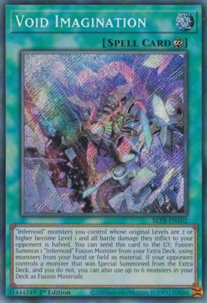 Void Imagination (Alternate Art) (BLTR-EN102) - Battles of Legend: Terminal Revenge 1st Edition Battles of Legend: Terminal Revenge Yugioh Single Squirtle Squad Card Shop.