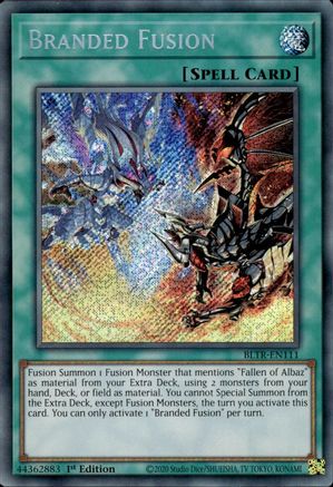 Branded Fusion (BLTR-EN111) - Battles of Legend: Terminal Revenge 1st Edition Battles of Legend: Terminal Revenge Yugioh Single Squirtle Squad Card Shop.