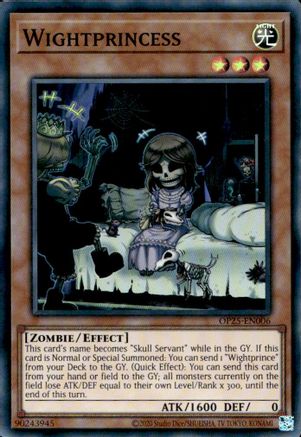 Wightprincess (OP25-EN006) - OTS Tournament Pack 25 Unlimited OTS Tournament Pack 25 Yugioh Single Squirtle Squad Card Shop.