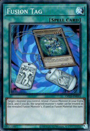 Fusion Tag (OP25-EN011) - OTS Tournament Pack 25 Unlimited OTS Tournament Pack 25 Yugioh Single Squirtle Squad Card Shop.