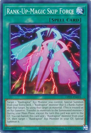 Rank-Up-Magic Skip Force (OP25-EN023) - OTS Tournament Pack 25 Unlimited OTS Tournament Pack 25 Yugioh Single Squirtle Squad Card Shop.