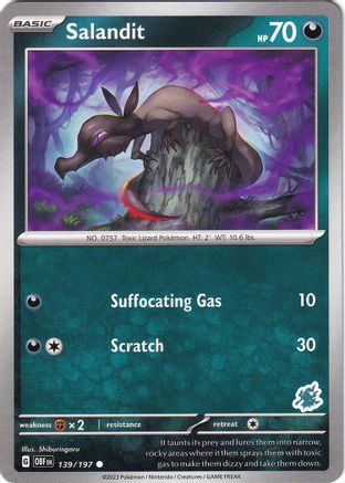 Salandit - Darkrai Deck Battle Academy 2024 - Common Battle Academy 2024 Pokemon Single Squirtle Squad Card Shop.