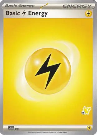 Basic Lightning Energy - Pikachu 16 Battle Academy 2024 - Common