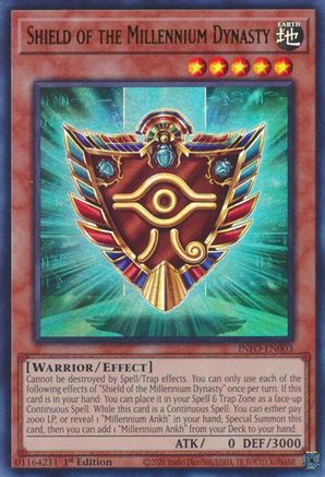 Shield of the Millennium Dynasty (INFO-EN003) - The Infinite Forbidden 1st Edition The Infinite Forbidden Yugioh Single Squirtle Squad Card Shop.