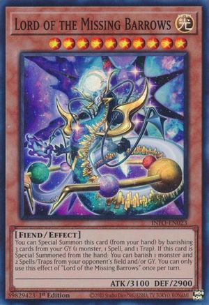 Lord of the Missing Barrows (INFO-EN023) - The Infinite Forbidden 1st Edition The Infinite Forbidden Yugioh Single Squirtle Squad Card Shop.