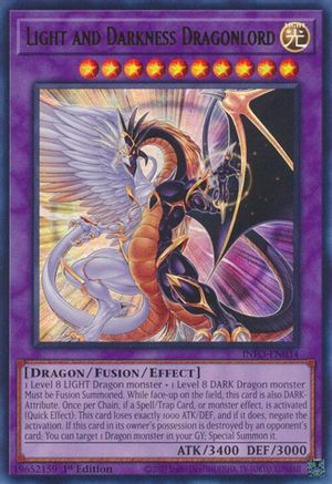 Light and Darkness Dragonlord (INFO-EN034) - The Infinite Forbidden 1st Edition The Infinite Forbidden Yugioh Single Squirtle Squad Card Shop.