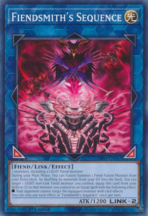Fiendsmith's Sequence (INFO-EN047) - The Infinite Forbidden 1st Edition The Infinite Forbidden Yugioh Single Squirtle Squad Card Shop.