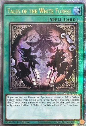 Tales of the White Forest (Quarter Century Secret Rare) (INFO-EN058) - The Infinite Forbidden 1st Edition The Infinite Forbidden Yugioh Single Squirtle Squad Card Shop.