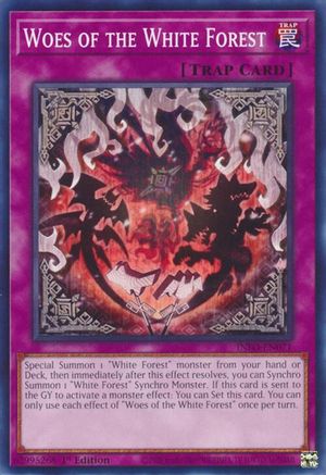 Woes of the White Forest (INFO-EN071) - The Infinite Forbidden 1st Edition The Infinite Forbidden Yugioh Single Squirtle Squad Card Shop.