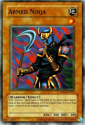 Armed Ninja (RP01-EN013) - Retro Pack (2020 Date Reprint) Unlimited Retro Pack (2020 Date Reprint) Yugioh Single Squirtle Squad Card Shop.