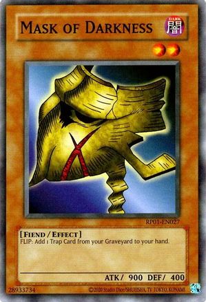 Mask of Darkness (RP01-EN027) - Retro Pack (2020 Date Reprint) Unlimited Retro Pack (2020 Date Reprint) Yugioh Single Squirtle Squad Card Shop.