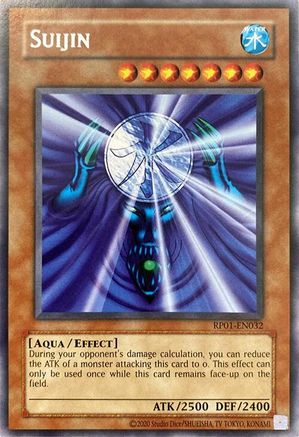 Suijin (RP01-EN032) - Retro Pack (2020 Date Reprint) Unlimited Retro Pack (2020 Date Reprint) Yugioh Single Squirtle Squad Card Shop.