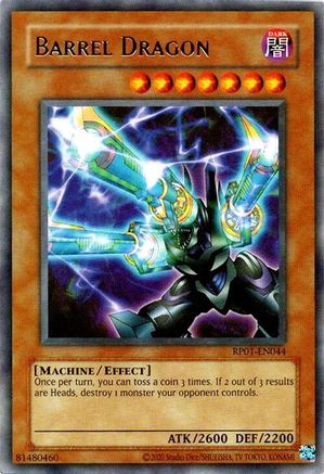 Barrel Dragon (RP01-EN044) - Retro Pack (2020 Date Reprint) Unlimited Retro Pack (2020 Date Reprint) Yugioh Single Squirtle Squad Card Shop.