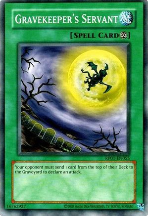 Gravekeeper's Servant (RP01-EN055) - Retro Pack (2020 Date Reprint) Unlimited Retro Pack (2020 Date Reprint) Yugioh Single Squirtle Squad Card Shop.