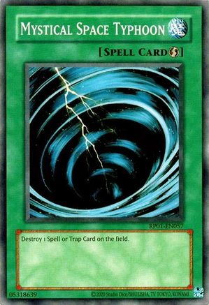 Mystical Space Typhoon (RP01-EN057) - Retro Pack (2020 Date Reprint) Unlimited Retro Pack (2020 Date Reprint) Yugioh Single Squirtle Squad Card Shop.