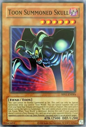Toon Summoned Skull (RP01-EN064) - Retro Pack (2020 Date Reprint) Unlimited Retro Pack (2020 Date Reprint) Yugioh Single Squirtle Squad Card Shop.